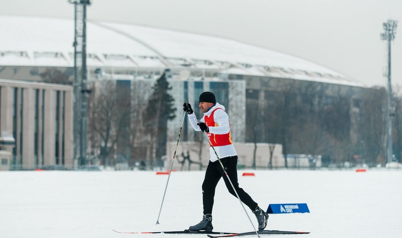 Лыжно-биатлонная трасса начала работать в «Лужниках»